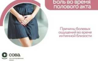 Боль при первом половом акте