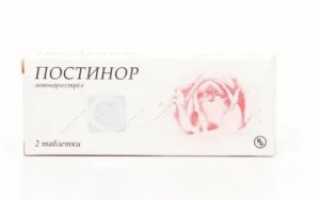 Постинор после аборта